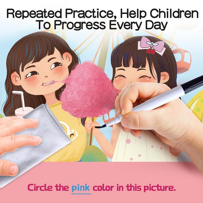 بطاقات التعلم المبكر - الأشكال والألوان