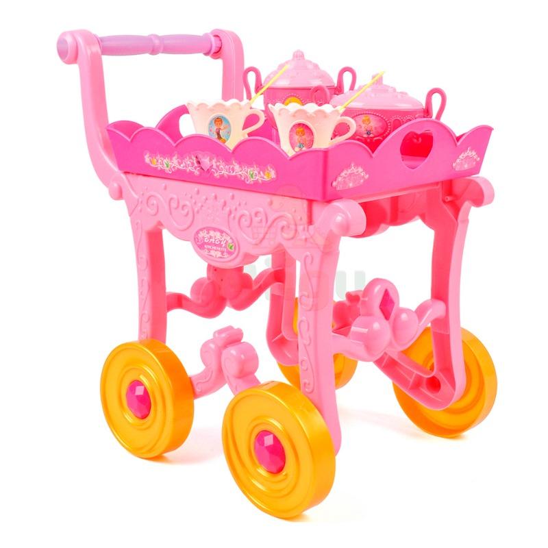 سانجاو - مجموعة مطبخ مع عربة ادوات حفلات الشاي