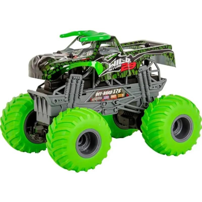 سيارة كروس رود بعجلات كبيرة لاسلكية – مقياس 1:18