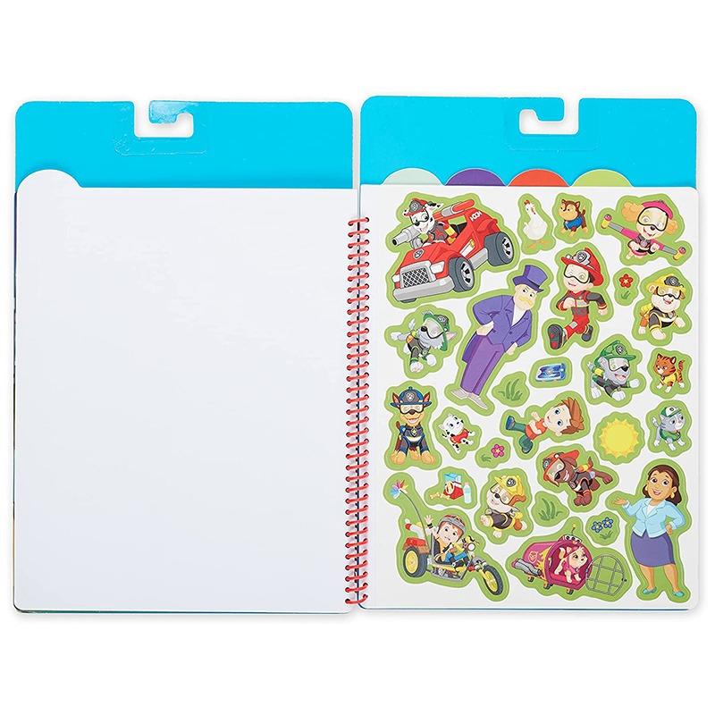 Melissa and Doug PAW Patrol Restickable Stickers Flip-Flap Pad