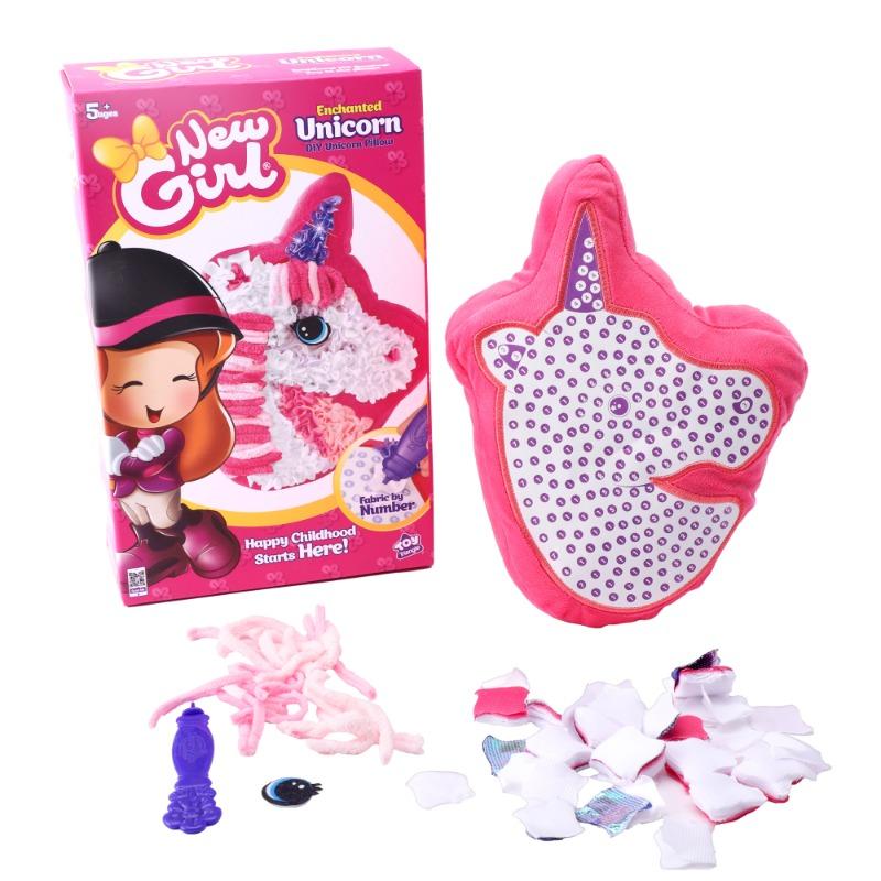 New Girl DIY Pillow - Enchanted Unicorn