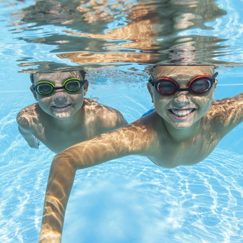 Bestway Turbo Racer Swim Goggles - Multicolor