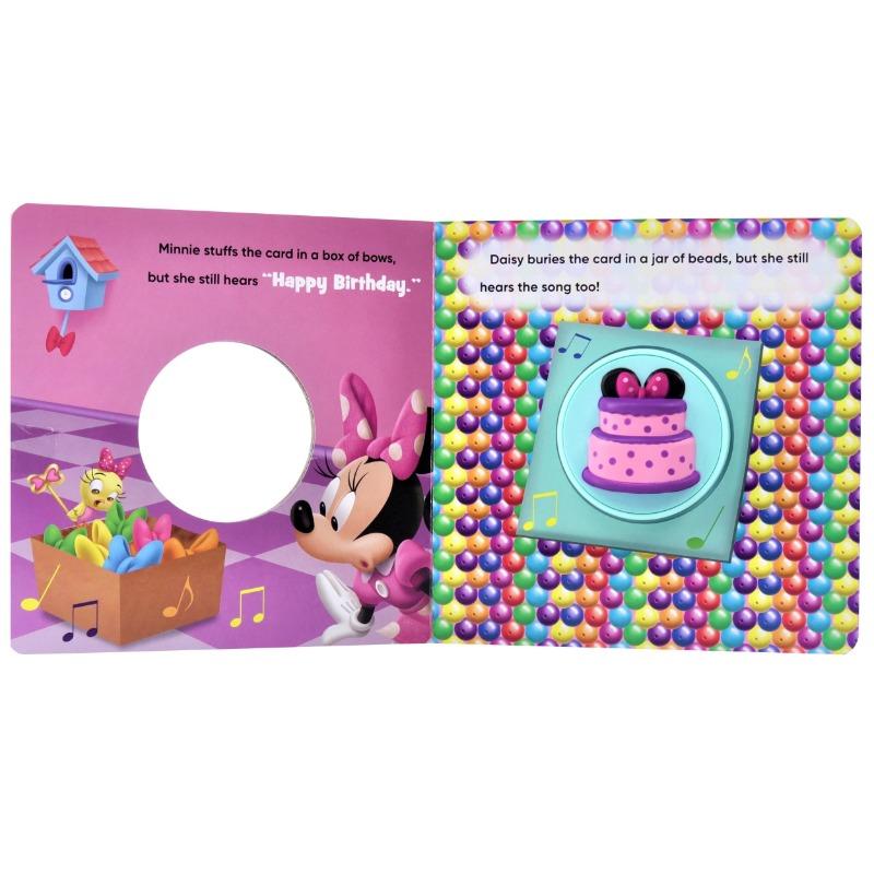 Disney Junior Minnie Mouse Happy Birthday Surprise Sound Book