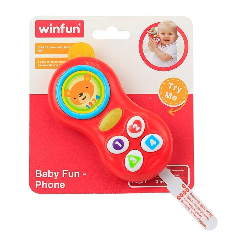 WinFun Baby Fun Phone - Assorted