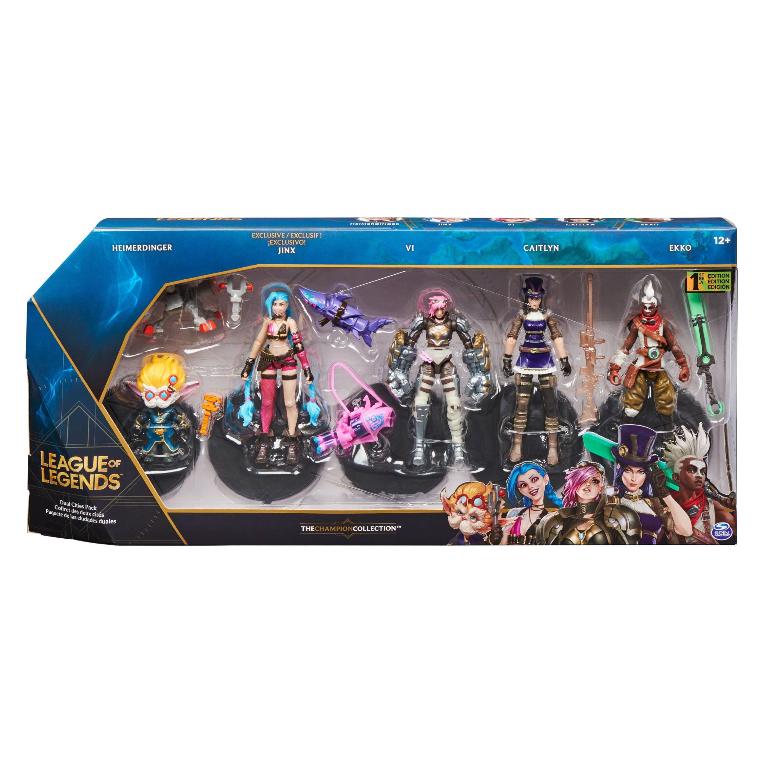 League Of Legends Figure Pack 4 Inch