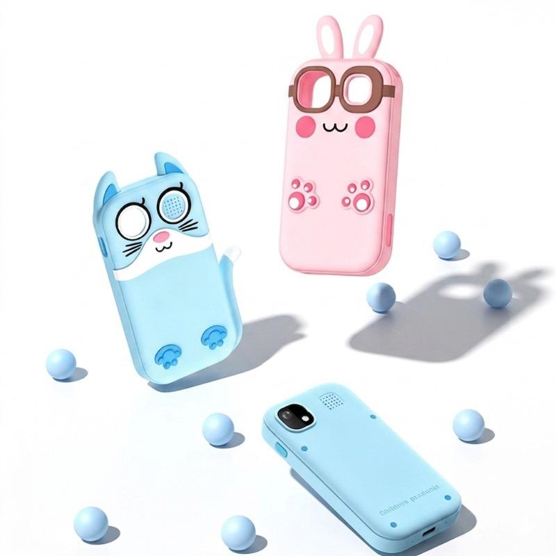 Kids Camera Phone With Keypad - Pink Bunny