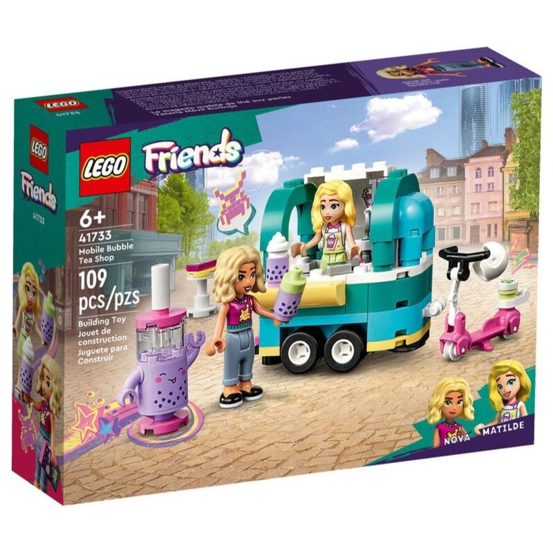 LEGO Friends Mobile Bubble Tea Shop Building Toy Set - 109 Pcs