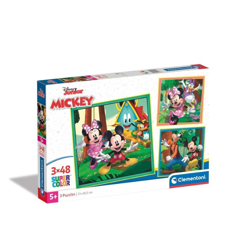 كليمنتوني - مجموعة بازل ميكي وأصدقائه 3×48 قطعة