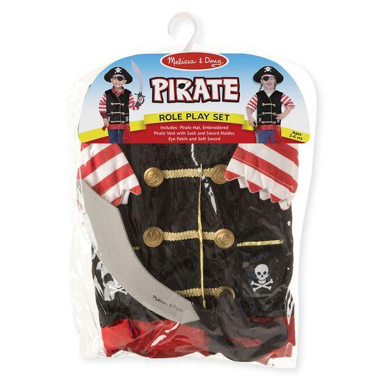 Melissa and Doug Pirate Role Play Costume Set