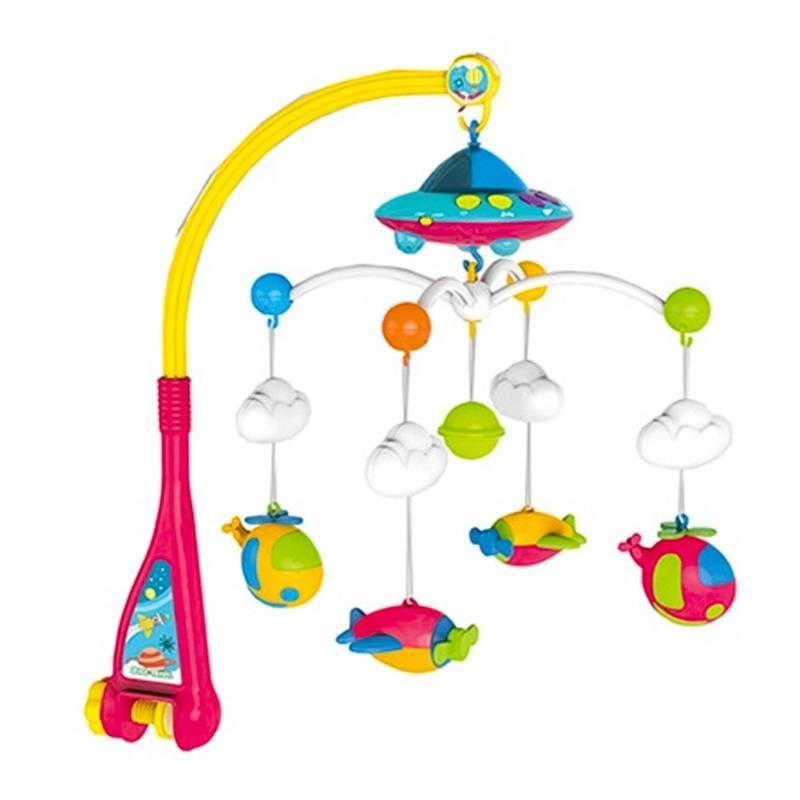 Huanger Bedside Bell With Music And Light + Baby Comfort Seat Bundle