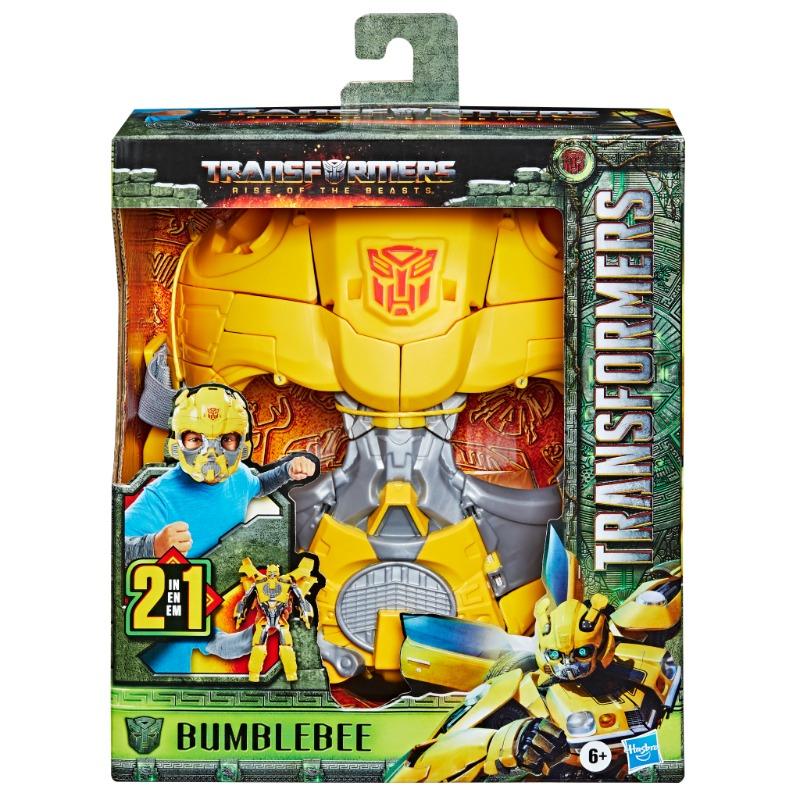 Transformers Rise Of The Beasts 2 In 1 Mask Bumblebee Mask To Figure