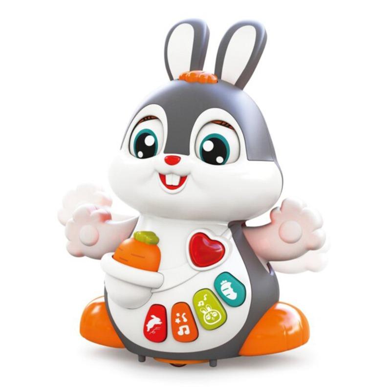 هولا - الأرنب الراقص التفاعلي لون رمادي