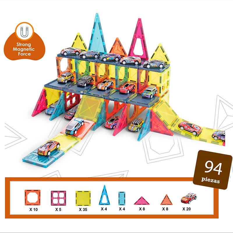 Shingo Magnetic Race Track Building Kit- 94 Piece