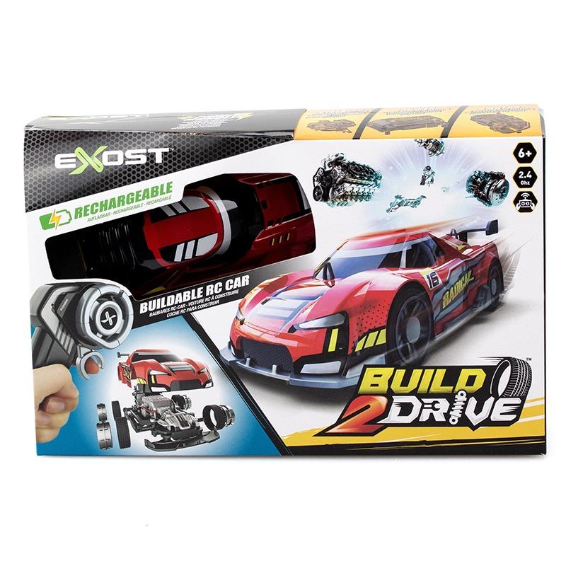 Exost Build 2 Drive Race Car - Multicolor