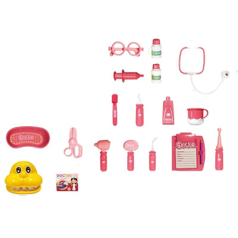 Dentist Pretend Toys Set With Sounds And Light For Kids - 11 Pcs