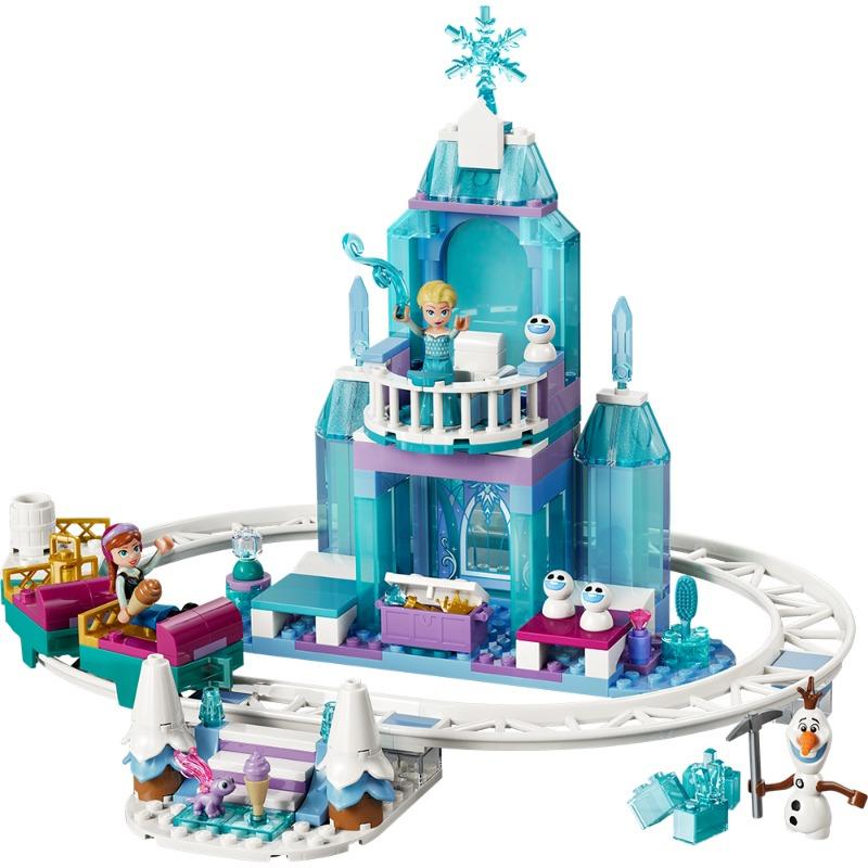 Lego Elsa'S Ice Castle & Snow Ride Adventure 216 Pieces