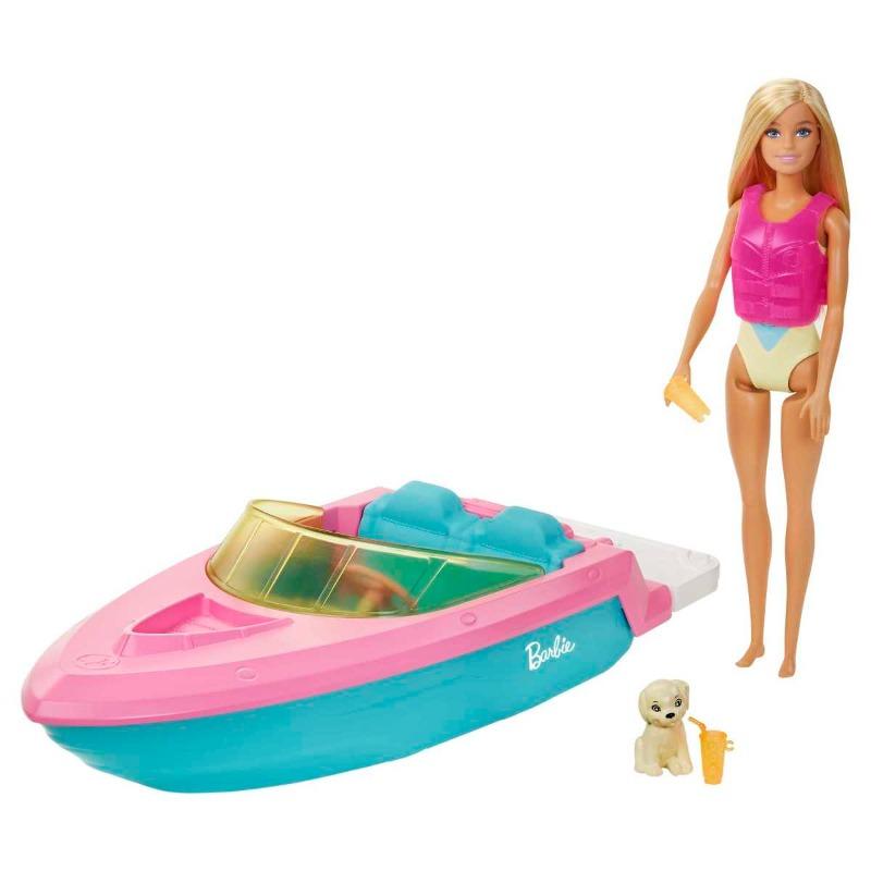 Barbie Floating Adventure Boat Playset.