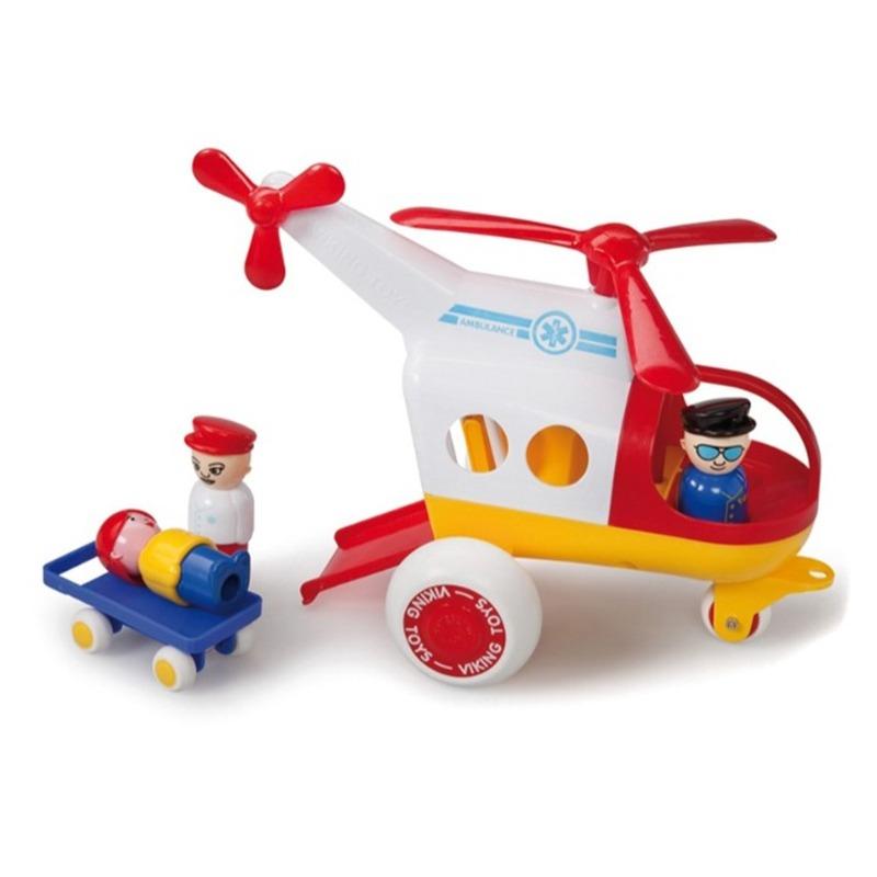 Jumbo Ambulance Helicopter With 2 Figures