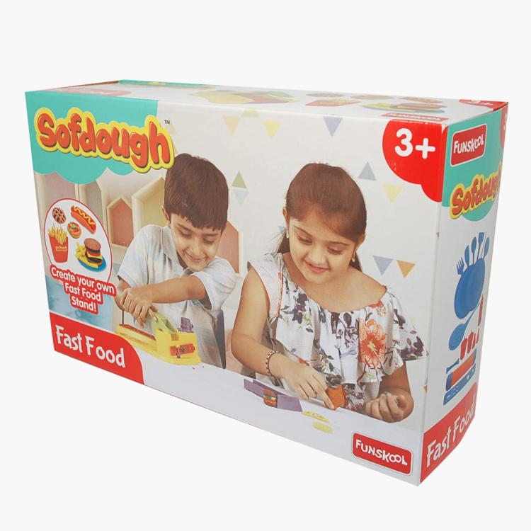 فن سكول - مجموعة صلصال الوجبات السريعة