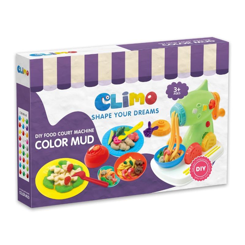 Climo - Diy Color Mud Noodle Machine Play Set
