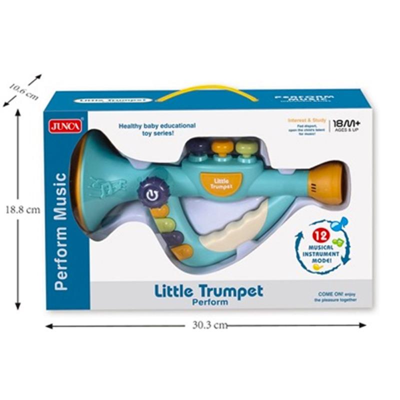 لعبة البوق الموسيقى - لون أزرق