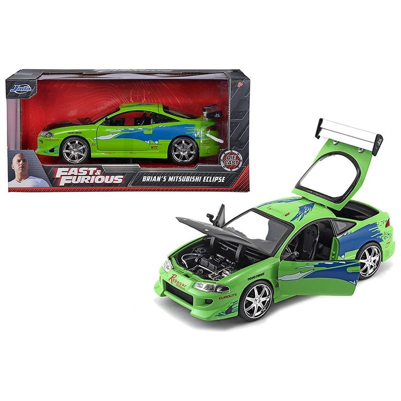 فاست آند فيوريوس - سيارة بريان ميتسوبيشي إكليبس لون أخضر