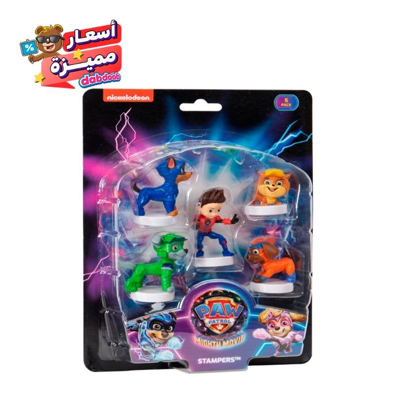 Paw Patrol The Mighty Movie stampers blister 5 Pcs - Pack of 1