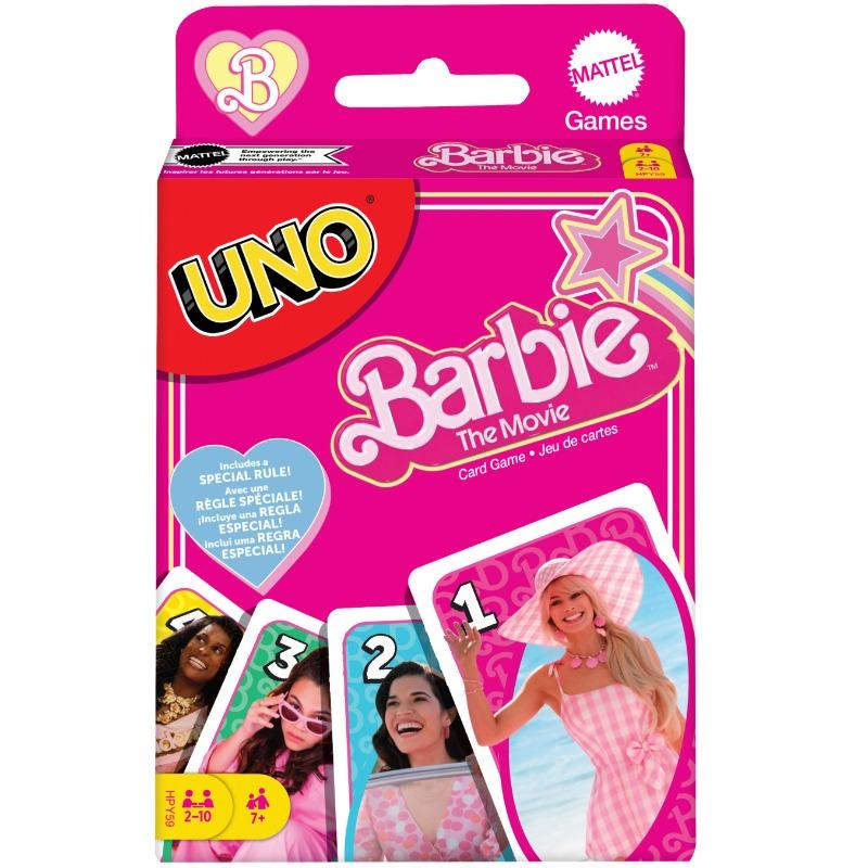 UNO Barbie The Movie Card Game