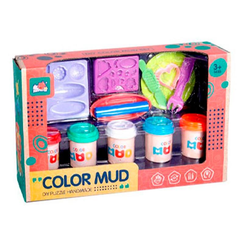 مجموعة صنع الصلصال الملون