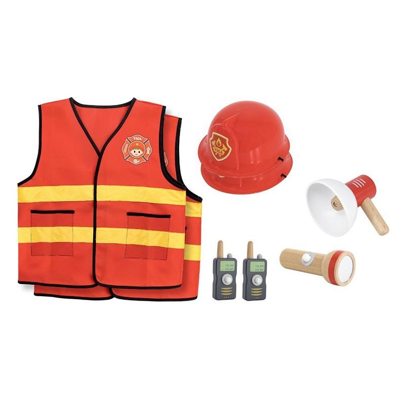 VIGA Firefighter Role Play Set 8 Pcs