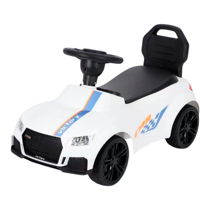 Ride On Victory Car With Light And Music - White