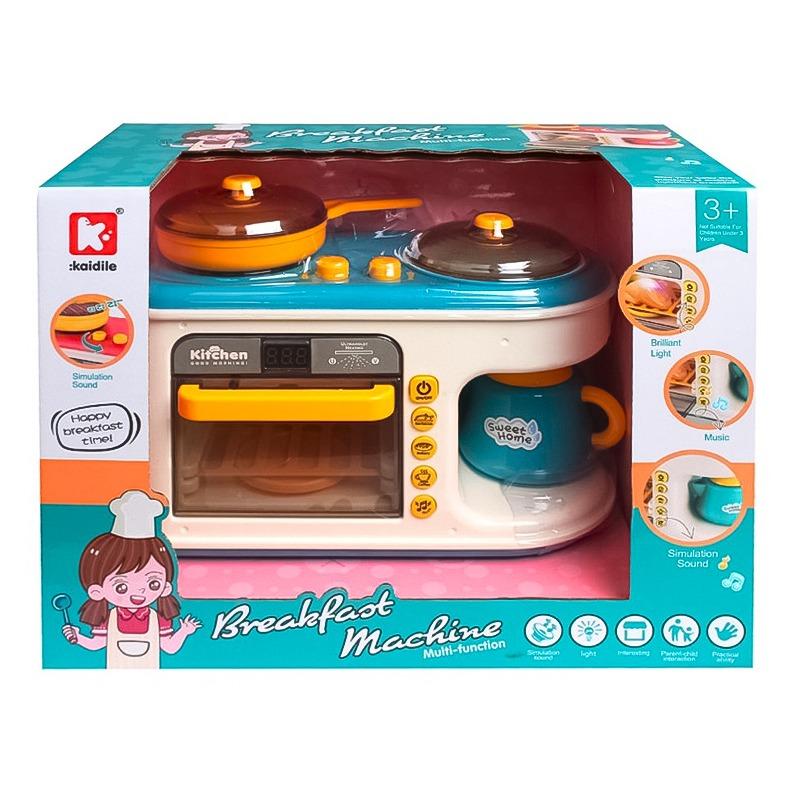 Microwave Oven Set With Light Music And Sound 21pcs - Multicolor