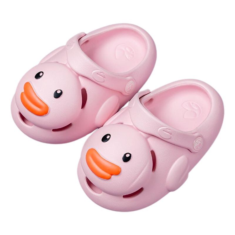 Cheerful Mario Pink Duck Crocs