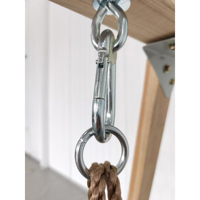 Dynamic Sports Growing Giraffe Wooden Swing Set