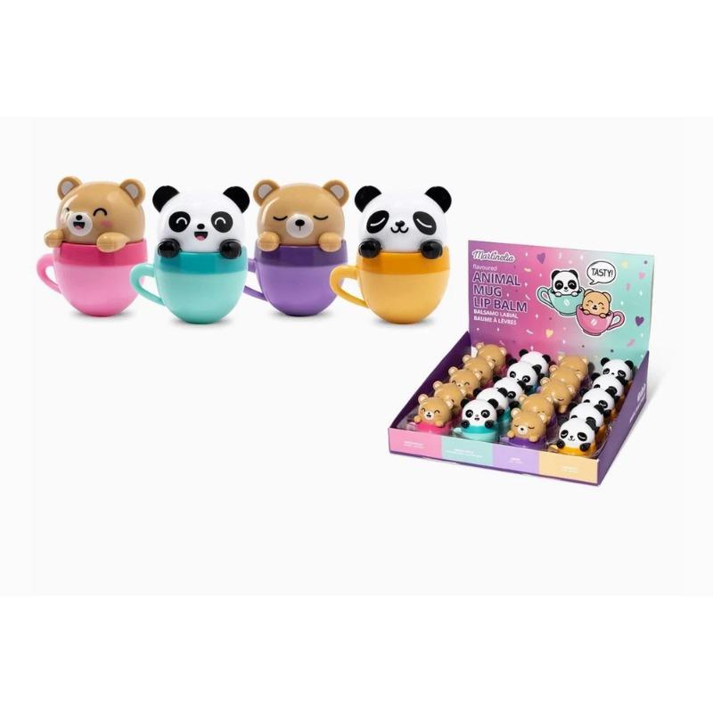 مرطب الشفاه الكيوت على شكل كوب للحيوانات