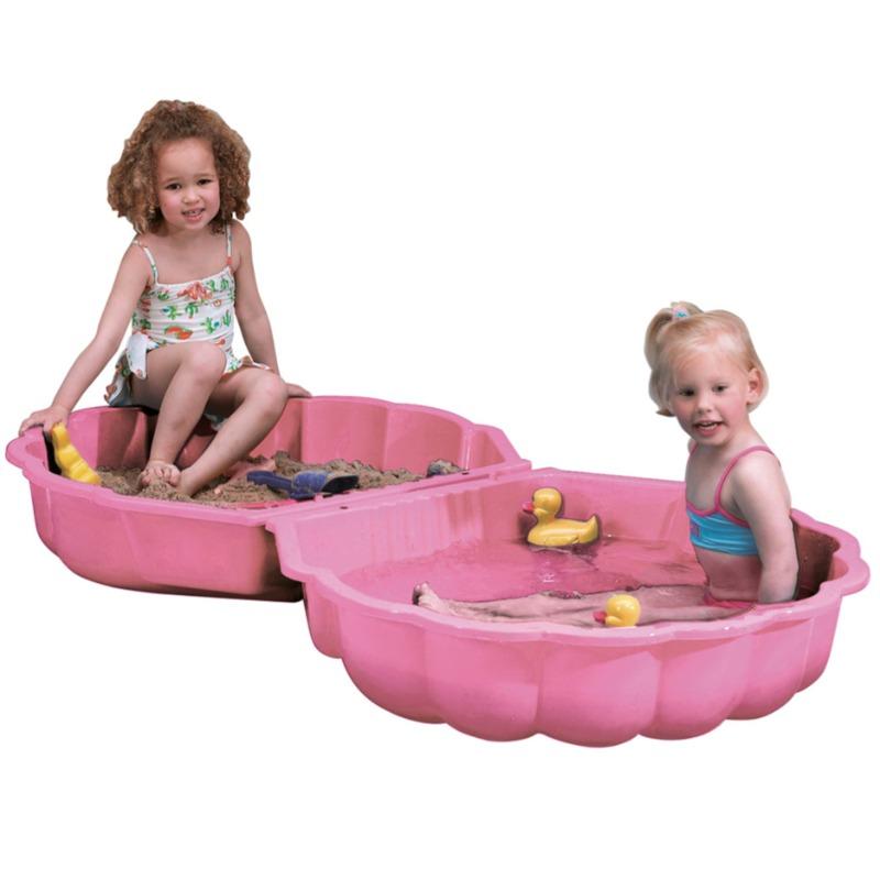 Shell Sandpit Sandbox - Pink
