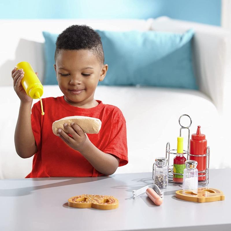 Melissa And Doug Food Condiments Playset