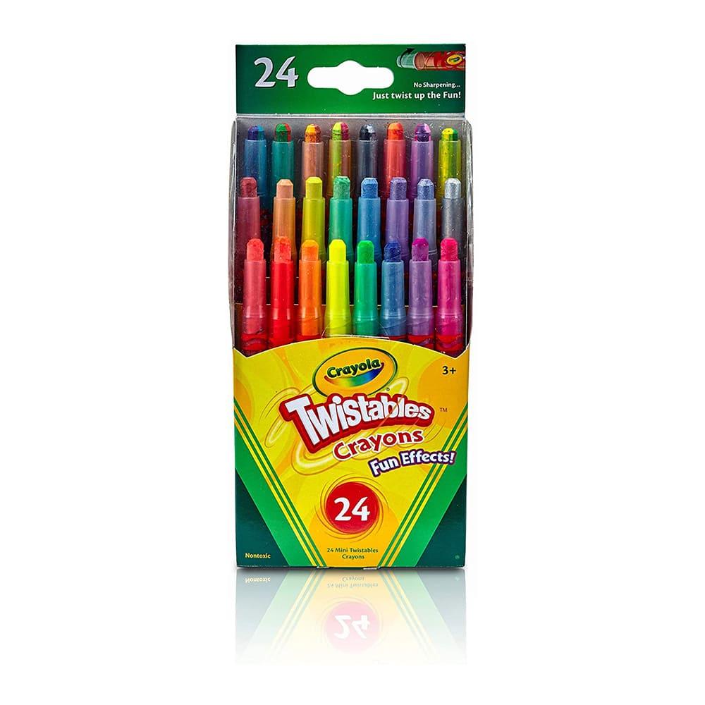 كرايولا - مجموعة أقلام التلوين القابلة للألتواء 24 قلم