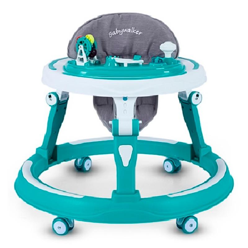 مشاية الأطفال - لون أخضر غامق