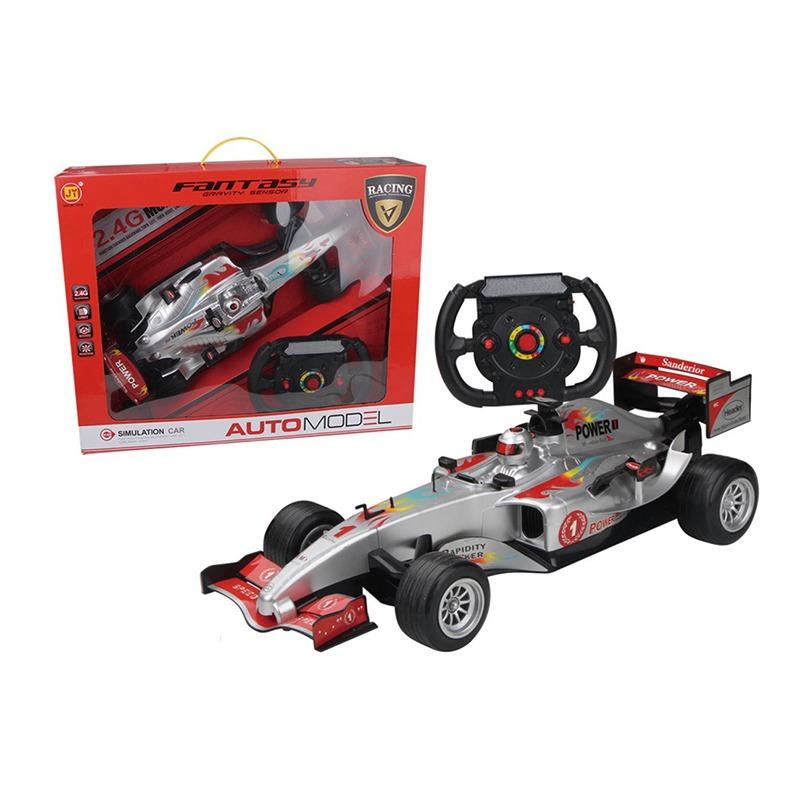 Auto Model Formula 1:10 Steering Wheel Remote Control Vehicle