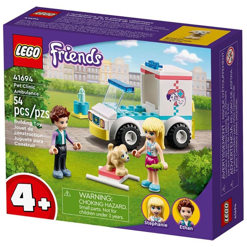 LEGO Friends Pet Clinic Ambulance Building Set