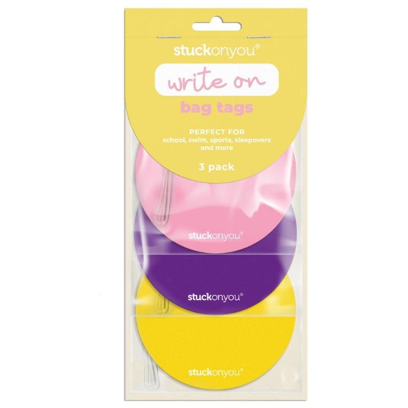 Stuck On You Ocean Write On Bag Tags 3 Pack