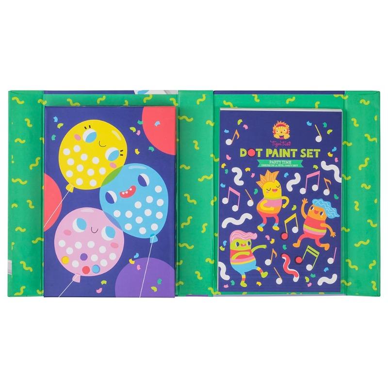 Tiger Tribe Dot Paint Set Party Time