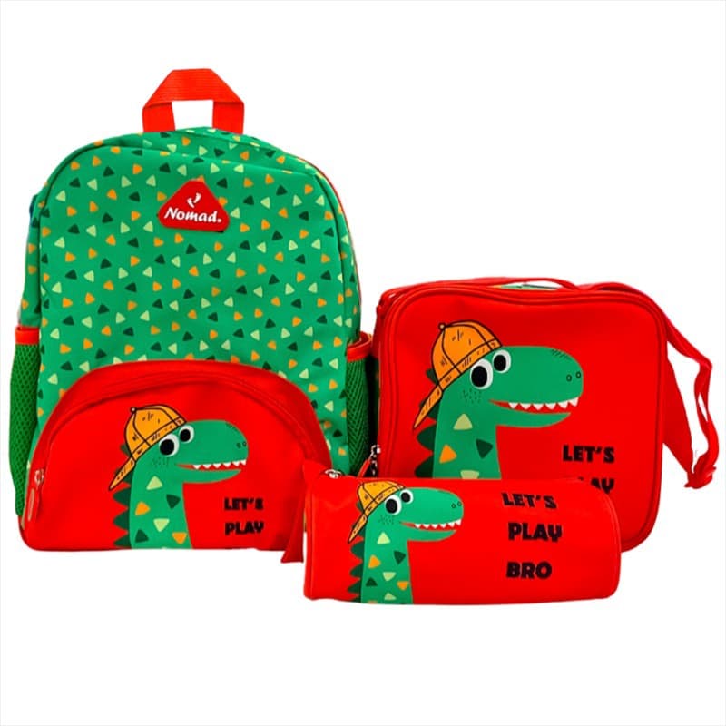 Nomad Pre School 3in1 Dino Backpack 14 Inch