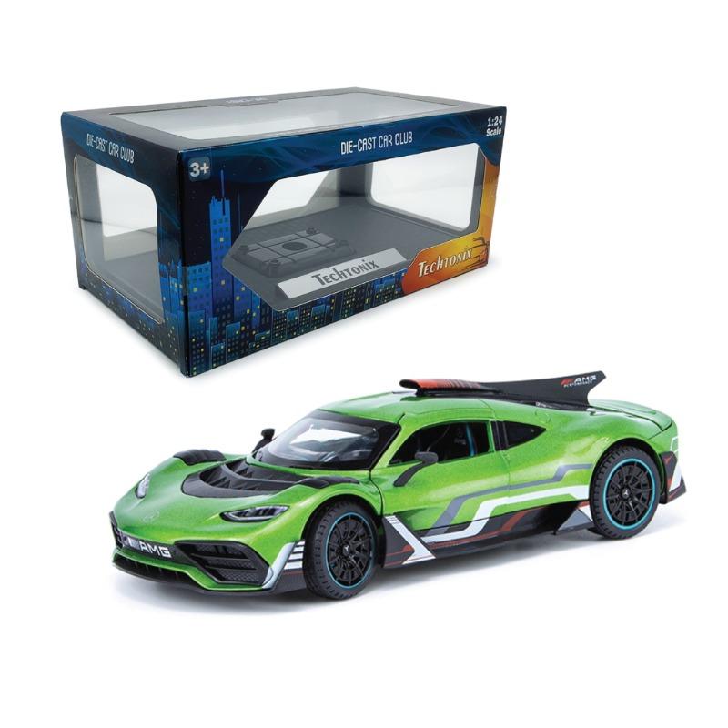 Techtonix Mercedes Benz One Streetcar 3 Door Car - Green