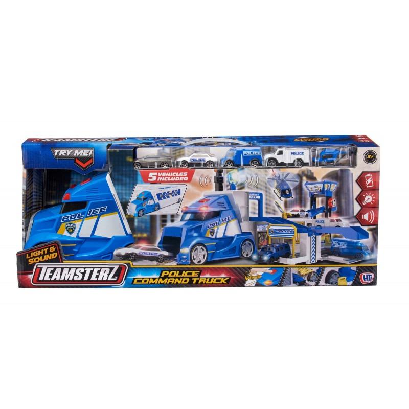 Teamsterz Police Command Truck Set