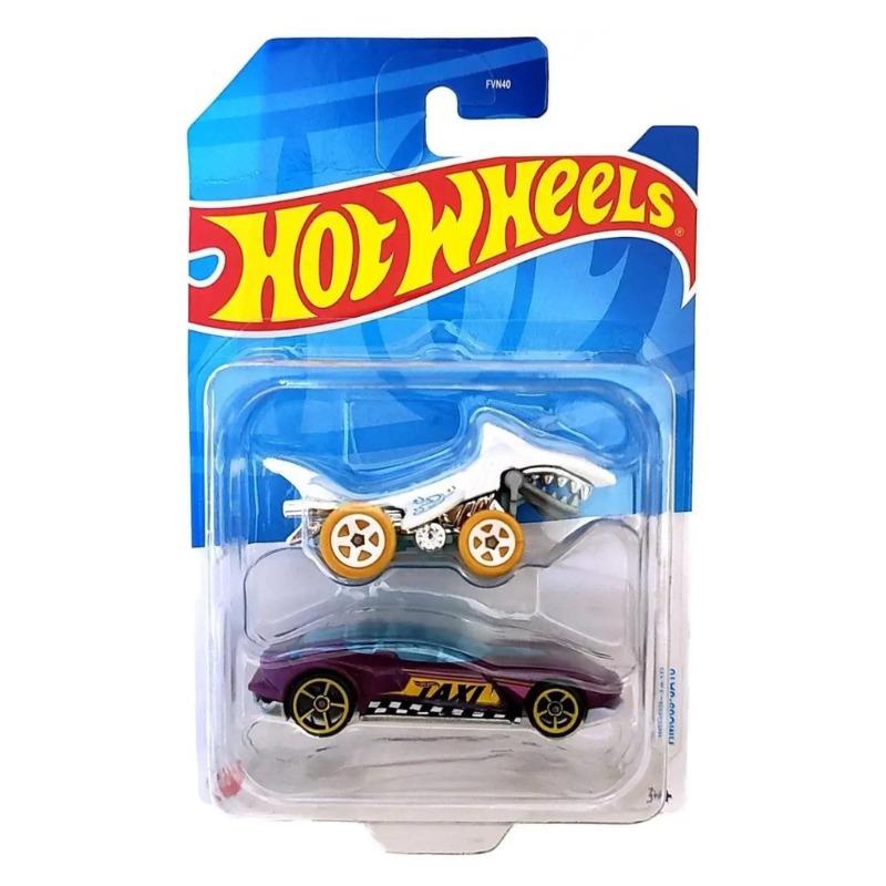 Hot Wheels Basic Car 2 Pack (Styles & Colors May Vary)