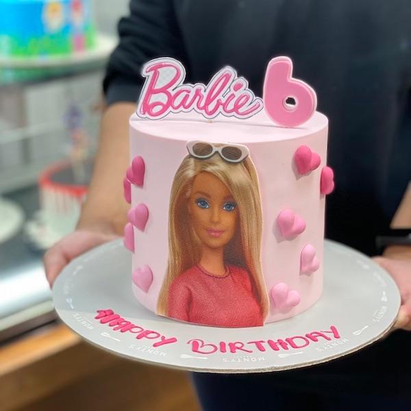 Monty's Barbie Cake