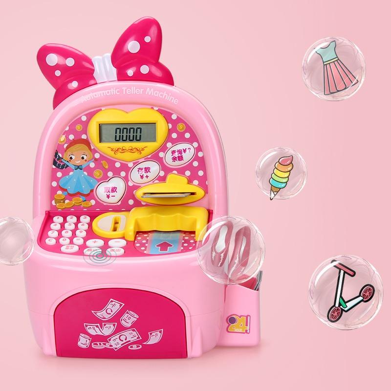 Five Star Cute Atm Pretend Toys For Kids
