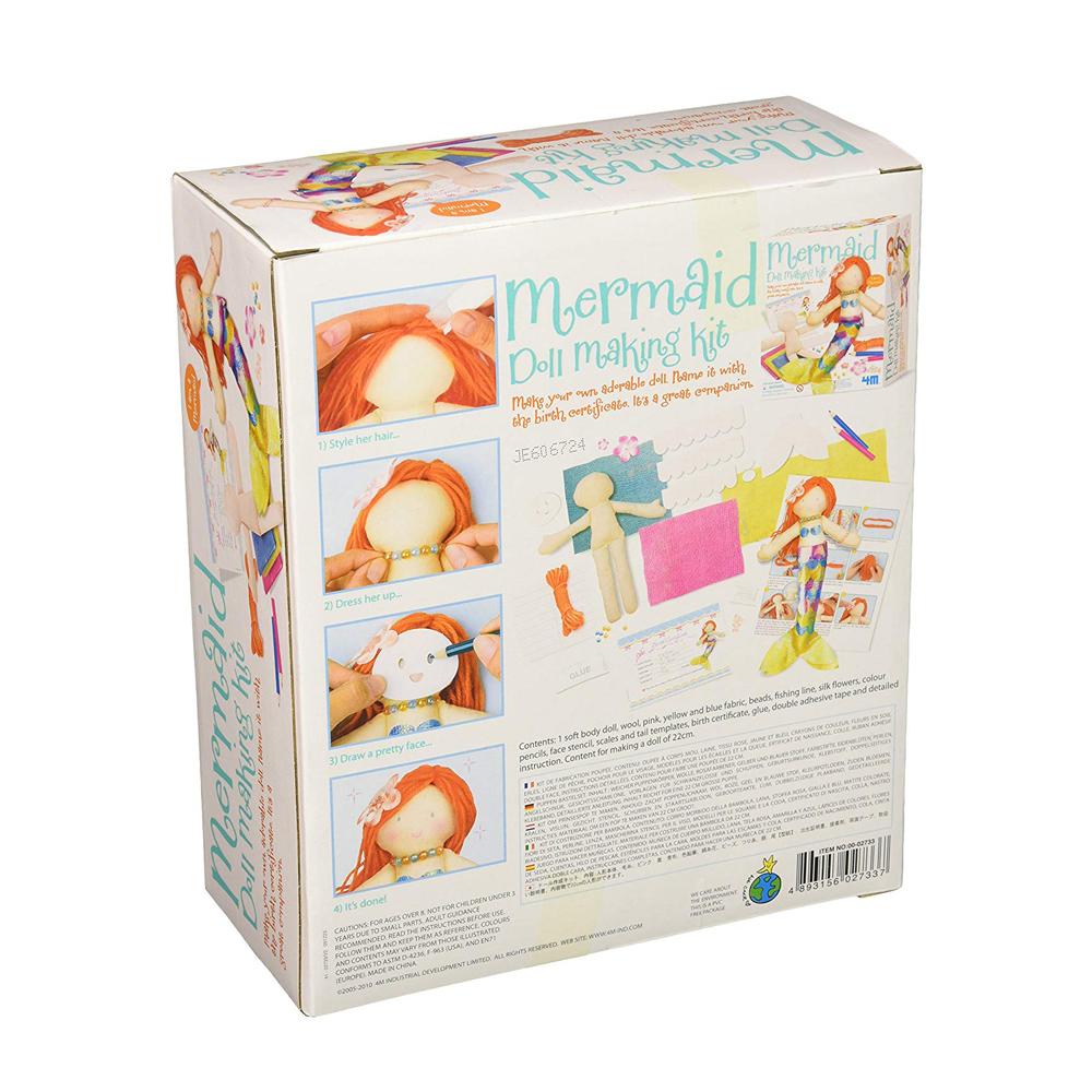 4M Mermaid Doll Making Kit